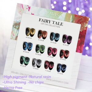LAVIS Cat Eyes CE4 - Gel Polish 0.5 oz - Fairy Tale Collection