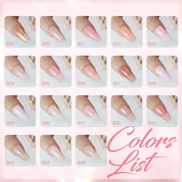 LAVIS Builder Gel In The Bottle - B02 - Gel Polish 15ml by LAVIS NAILS sold by DTK Nail Supply