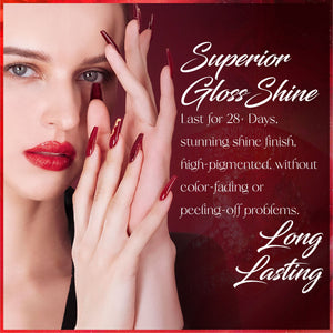 LAVIS C02 (Ver2) - 09 - Gel Polish 0.5 oz - Scarlet Bloom Collection