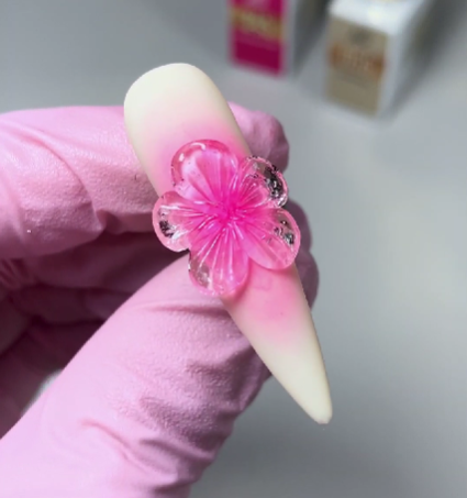 LDS Color Craze Gel Nail Polish - 345 Fuschia Flirt - 0.5oz