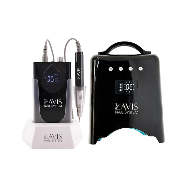 LAVIS Nail Drill + UV/LED Nail Lamps - FG