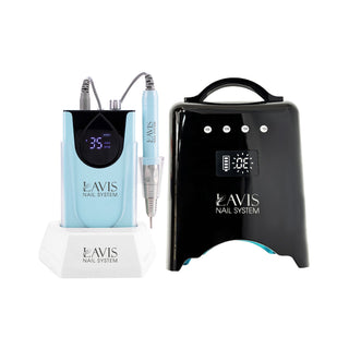 🎁 LAVIS Nail Drill + UV/LED Nail Lamps - FG (100% off)