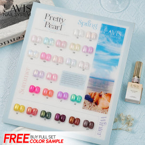 LAVIS C03 - Set 24 Color - Gel Polish 0.5 oz - Pretty in Pearl Collection
