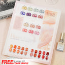 LAVIS Cat Eyes C16 - Set 24 Colors - Gel Polish 0.5 oz - Honey Eclipse Collection