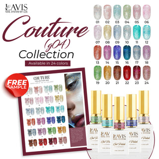  LAVIS Glitter G04 - Gel Polish 0.5 oz - Couture Collection by LAVIS NAILS sold by DTK Nail Supply