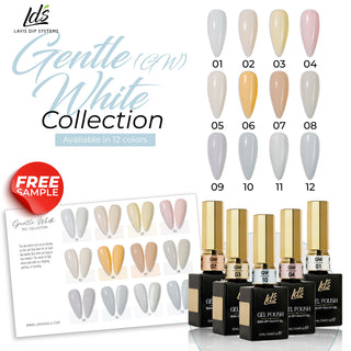LDS GW Set 12 Colors - Gentle White Collection v2