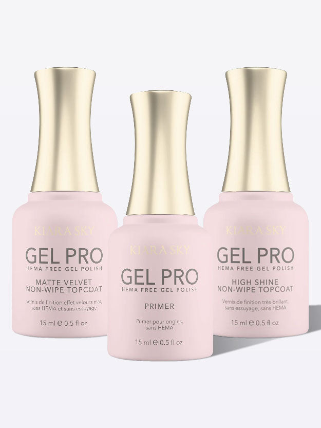 HEMA-free gel option