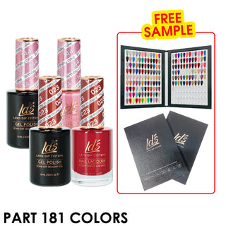  LDS Healthy Gel & Lacquer 181 colors by LDS sold by DTK Nail Supply