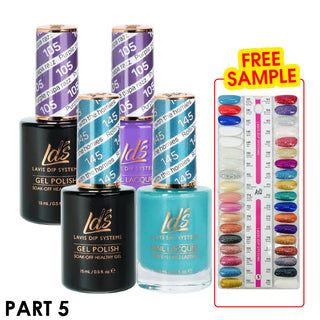  LDS Healthy Gel & Lacquer Part 5: 145-180 (36 Colors) by LDS sold by DTK Nail Supply