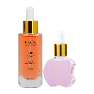 Set Oil Lavis + LDS Oil (Peach - Lavender)