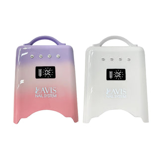 2 LAVIS UV/LED Nail Lamps - Pink - White