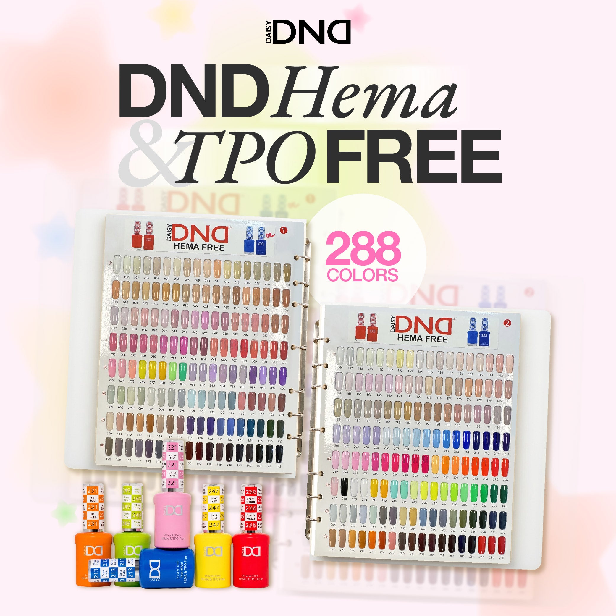 DND HEMA & TPO-FREE Gel Collection