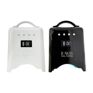 2 LAVIS UV/LED Nail Lamps - White - Black