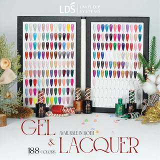 LDS Gel Nail Polish Duo - 150 Glitter Colors - Simpler is sweeter