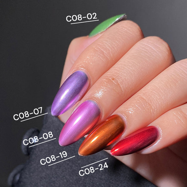 LAVIS C08 - 24 - Gel Polish 0.5 oz - Glass Gala Collection
