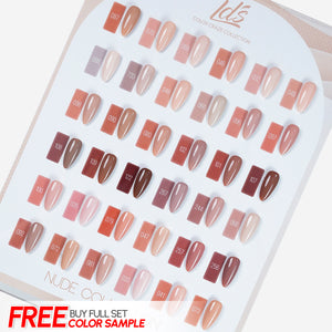 LDS Set 36 Colors - Gel Polish 0.5oz - Nude 2 Collection