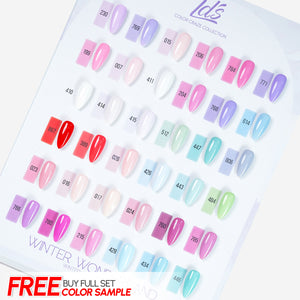 LDS Set of 36 Gel Polish (0.5oz) - Winter 3 - Winter Wonderland Collection