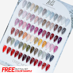 LDS Color Craze Set of 72 Gel Polish (0.5oz) - Winter -  Crisp Morning Collection