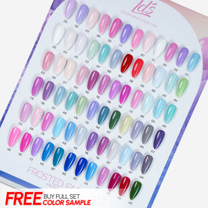 LDS Color Craze Set of 72 Gel Polish (0.5oz) - Winter 2 -  Frosted Fairytale Collection