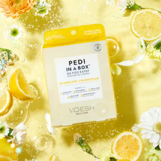  Voesh Pedi In a Box O2 Fizz 5 Step - Sparkling Limoncello (PCS) by VOESH sold by DTK Nail Supply