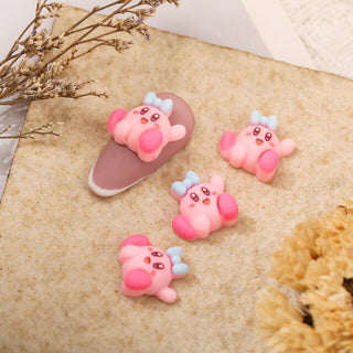 #377-381 2PCS Kirby Nail Charm