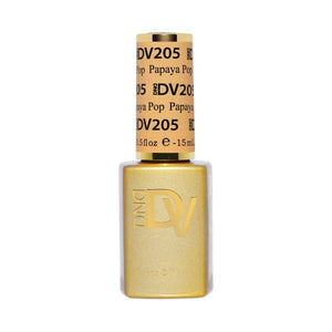  DND DIVA Gel Polish - 205 Papaya Pop by DND Diva sold by DTK Nail Supply