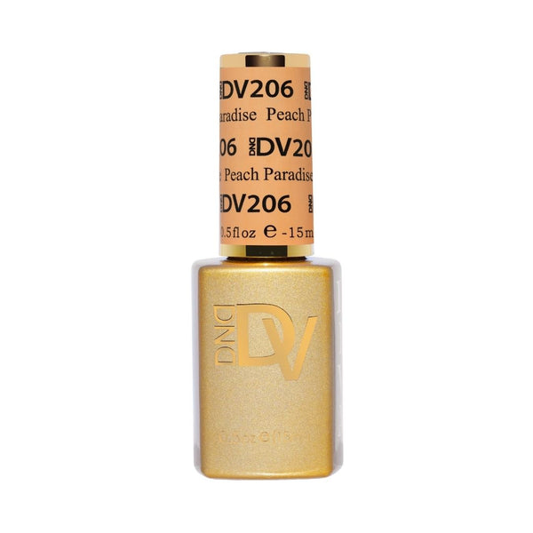  DND DIVA Gel Polish - 206 Peach Paradise by DND Diva sold by DTK Nail Supply