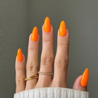  DND DIVA Gel Polish - 208 Perfect Orange by DND Diva sold by DTK Nail Supply