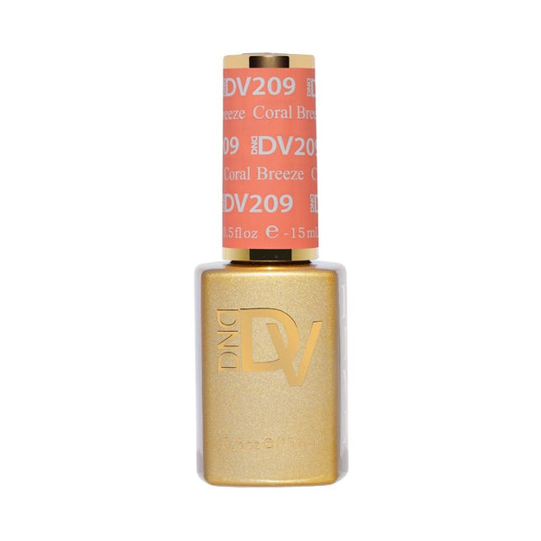  DND DIVA Gel Polish - 209 Coral Breeze by DND Diva sold by DTK Nail Supply
