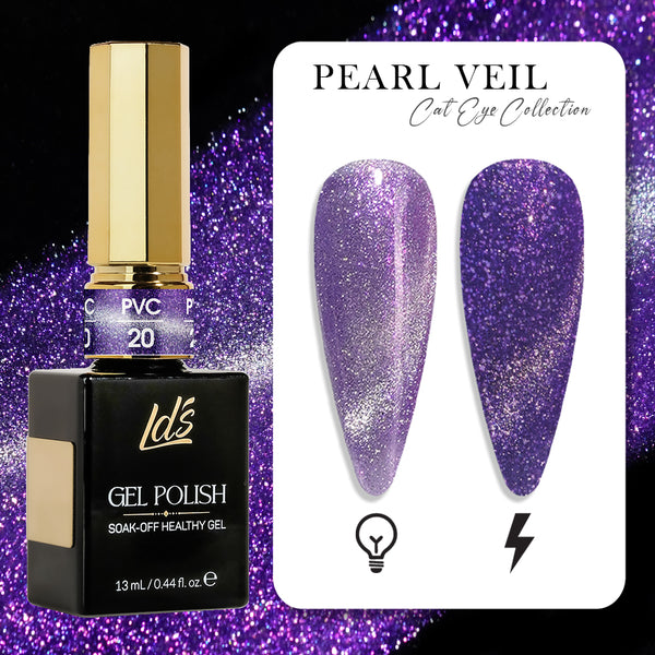  LDS Pearl CE - 20 - Pearl Veil Cat Eye Collection by LDS sold by DTK Nail Supply