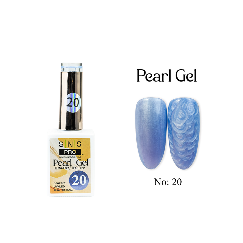 SNS Pearl Gel Collection - 20 - Gel Polish 0.5 oz - DTK Nail Supply