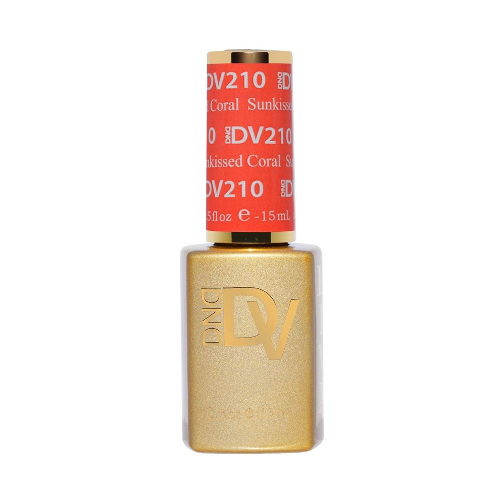  DND DIVA Gel Polish - 210 Sunkissed Coral by DND Diva sold by DTK Nail Supply