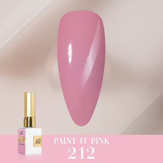  LDS Color Craze Gel Nail Polish - 212 Paint it Pink - 0.5oz by LDS COLOR CRAZE sold by DTK Nail Supply