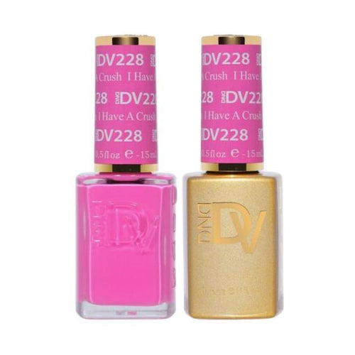 DTK Nail Supply - Authentic DND Diva Gel Polish - 228 I Have A Crush for wholesale salon use