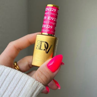 DND DV 229 Juicy Cowgirl - DND Diva Gel Polish & Matching Nail Lacquer Duo Set