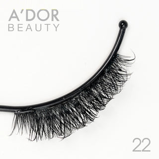 A’dor Beauty Eyelash thick & Volume box number 22