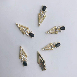  LX2 #200-215 2PCS Rhinestone Double Arrow Nail Charm by Nail Charm sold by DTK Nail Supply