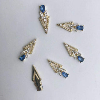  LX2 #200-215 2PCS Rhinestone Double Arrow Nail Charm by Nail Charm sold by DTK Nail Supply