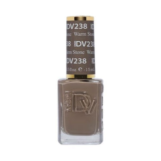  DND DIVA Nail Lacquer - 238 Warm Stone by DND Diva sold by DTK Nail Supply