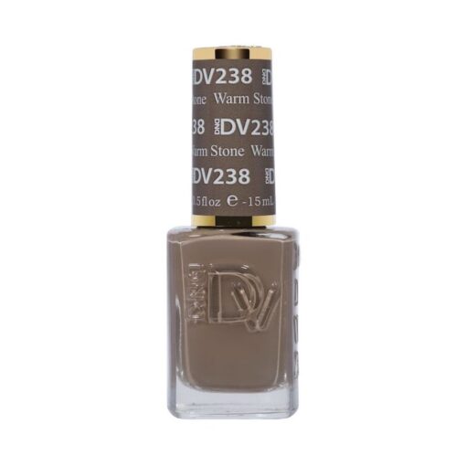 DND DIVA Nail Lacquer - 238 Warm Stone by DND Diva sold by DTK Nail Supply