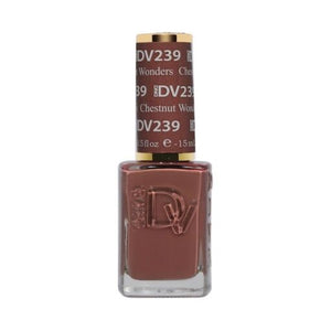 DND DIVA Nail Lacquer - 239 Chestnut Wonders by DND Diva sold by DTK Nail Supply