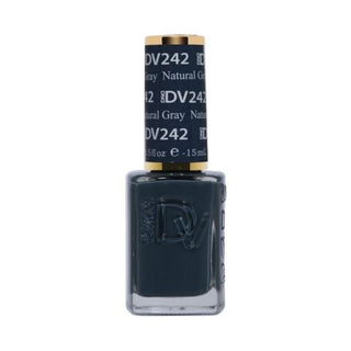  DND DIVA Nail Lacquer - 242 Nautical Gray by DND Diva sold by DTK Nail Supply