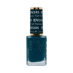 DND DIVA Nail Lacquer - 245 Teal Treasures by DND Diva sold by DTK Nail Supply