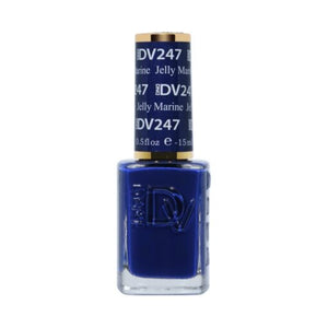 DND DIVA Nail Lacquer - 247 Jelly Marine by DND Diva sold by DTK Nail Supply