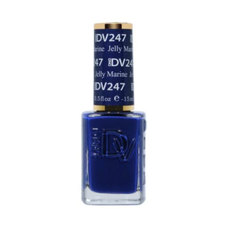  DND DIVA Nail Lacquer - 247 Jelly Marine by DND Diva sold by DTK Nail Supply