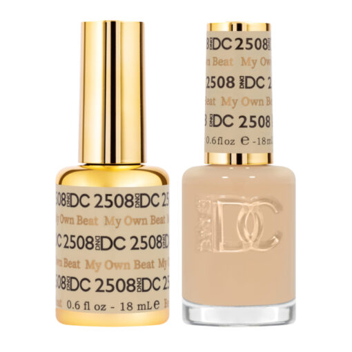 DND DC Gel Nail Polish Duo - 2508 My Own Beat by DND DC sold by DTK Nail Supply
