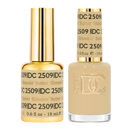 DND DC Gel Nail Polish Duo - 2509 Gimmie’ Butter by DND DC sold by DTK Nail Supply