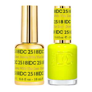DND DC Gel Nail Polish Duo - 2518 Down With The Zest by DND DC sold by DTK Nail Supply