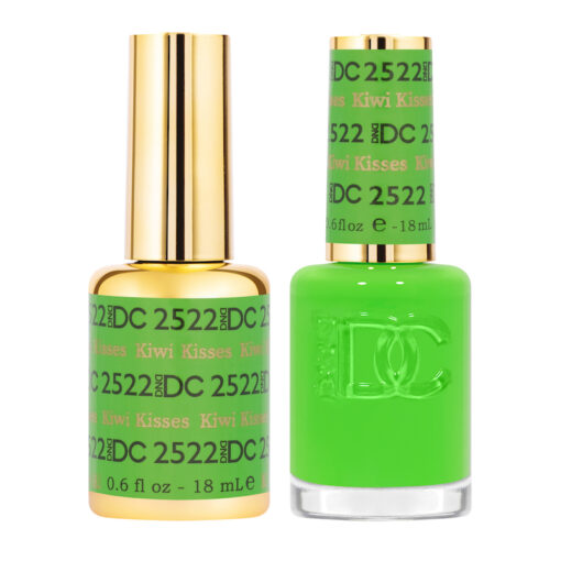 DND DC Gel Nail Polish Duo - 2522 Kiwi Kisses by DND DC sold by DTK Nail Supply