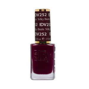 DND DIVA Nail Lacquer - 252 Silky Beets by DND Diva sold by DTK Nail Supply